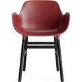 Thumbnail photo of Form Armchair Wood - Spisebordsstol - Black Oak / 3