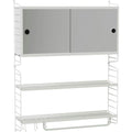 Thumbnail photo of String Wall Rack 50x20, White, 2-pack - Shelving - Nils Strinning - White - Metal