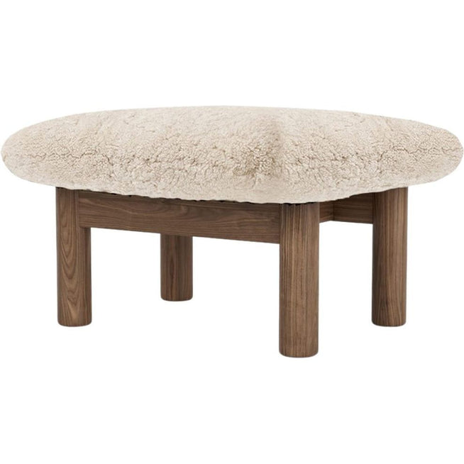Photo of Brasilia Ottoman, Sheepskin