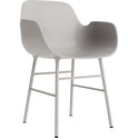Form Armchair Steel - Spisebordsstol - Steel /