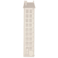 Thumbnail photo of Abode Growth Chart - Vægtæppe - Abode Growth Chart - Undyed Off-white - W28 X D1 X H120 Cm