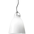 Thumbnail photo of Caravaggio 2 Pendant White Opal Glass-grey Textile Cord