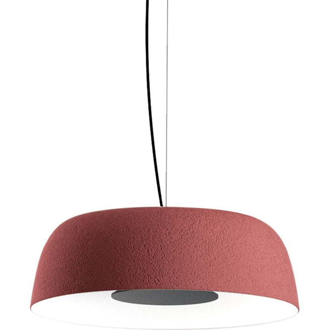 Photo of Djembé 65.23 Pendant Lamp - Red - Pendant Lamps - Joan Gaspar - Red