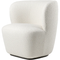 Thumbnail photo of Stay Lounge Chair, Plinth Base, Returning Swivel
