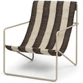 Thumbnail photo of Desert Chair - Lænestol - Cashmere/off-white/chocolate - W63 X H77,5 X D66 Cm