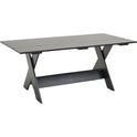 Crate Dining Table, 180x89 cm