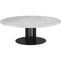 Scala Table H40 Cm - Marble - Sofabord - Sort - H: 40 X Ø: