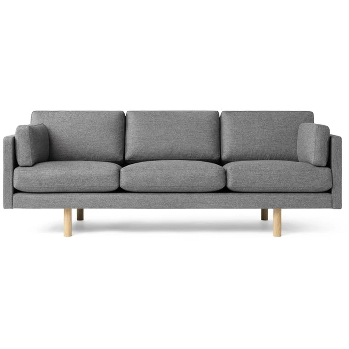 Photo of Ej220 2033 Sofa 3 Seater Leather Vegeta 90 Oak