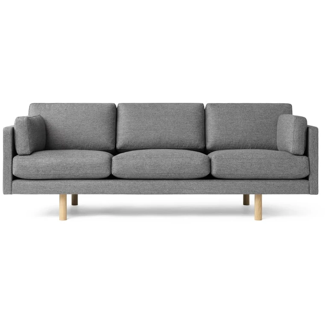 Photo of Ej220 2033 Sofa 3 Seater Leather Vegeta 90 Oak