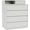Thumbnail photo of Keep Chest Of Drawers, Plinth H3 Cm - Nordic - Byråer - Peter J. Lassen - Grå - Trä