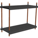 Frame Shelving System Lava Grey