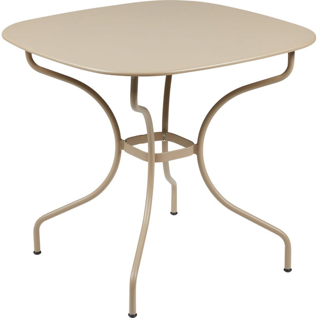 Photo of Opera+ Carronde Table 82 X 82, Nutmeg - Matbord Utomhus - Beige - Metall