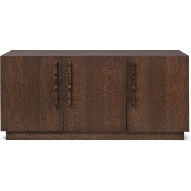 Photo of Unda Sideboard - Skænk - Unda Sideboard - Dark Stained Oak - W146 X D50 X H68 Cm
