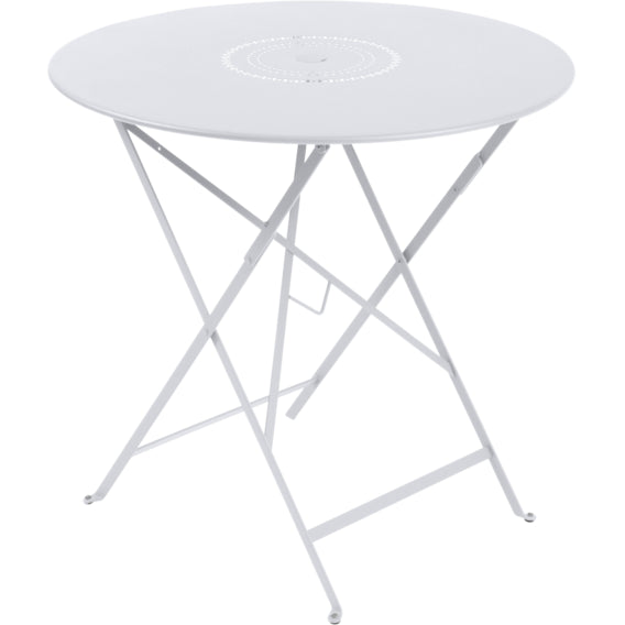 Photo of Floréal Table Ø 77 Cm, Cotton White - Matbord Utomhus - Vit - Metall
