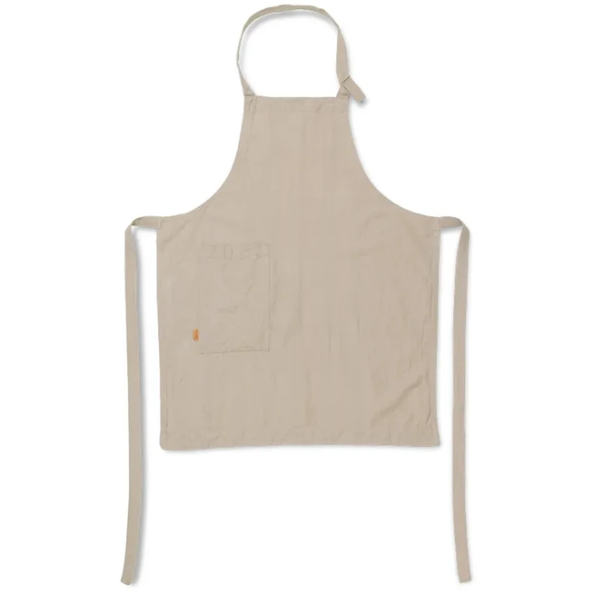 Photo of Hale Apron - Forklæde - Sand - W72 X H86 Cm