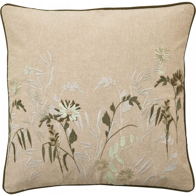 Photo of Hydra Cushion Sand/Green Incl Filling