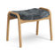 Lamino Foot Stool Oiled Oak/sheep Skin
