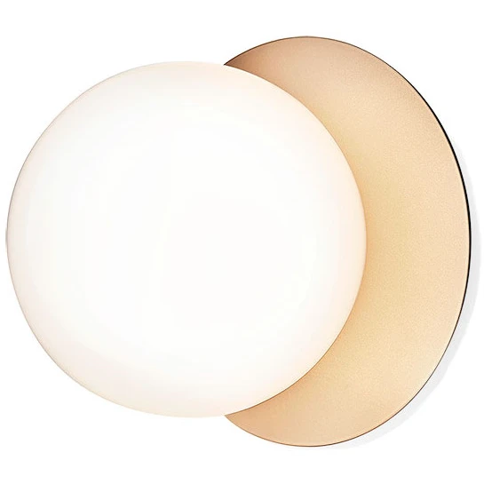 Photo of Liila 1 Wall Lamp/ceiling Lamp Nordic Gold/opal White