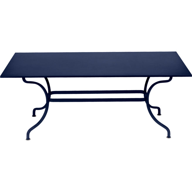 Photo of Romane Table 180 X 100 Cm, Deep Blue - Matbord Utomhus - Blå - Metall