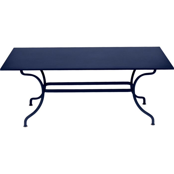 Photo of Romane Table 180 X 100 Cm - Deep Blue - Dining Table Outdoor - Metal