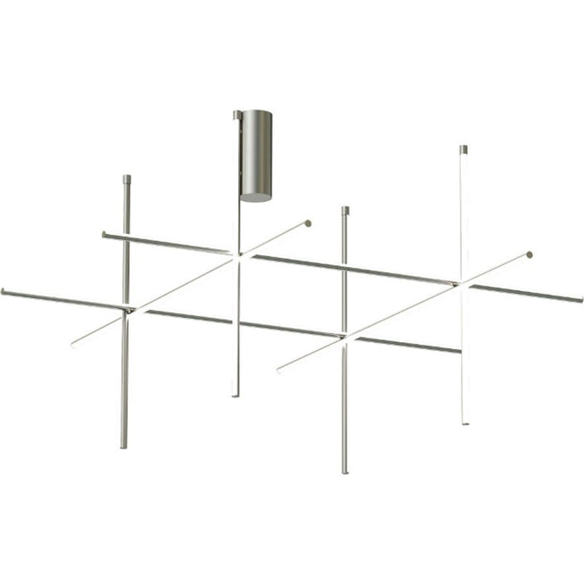 Photo of Coordinates Ceiling Lamp 4 Anodized Champagne - Flos