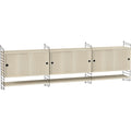 Thumbnail photo of String Wall Rack 75x30, Black, 2-pack - Shelving - Nils Strinning - Black - Metal