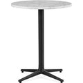 Thumbnail photo of Allez Table 4l Ø70 - Café Table - Black Marble - H: 75 X Ø: 70 Cm