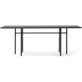 Thumbnail photo of Snaregade Dining Table Rectangular, Oak Table Top - Matbord - Norm Architects - Svart - Metall/trä
