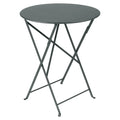Bistro Table Ø 60 cm - Storm Grey - Small Tables & Side Tables Outdoor - Grey - Metal