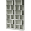 Thumbnail photo of Read Spacious Bookshelf, Plinth H3 Cm - Nordic - Bokhyllor - Peter J. Lassen - Grå - Mdf