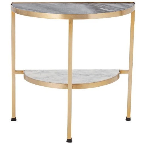 Clint Side Table Marble - Black