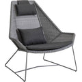 Thumbnail photo of Breeze Highback Loungestol 5469 Li/ls/lw - Loungestol - Lysegrå - B: 98 X D: 87 X H: 98 X Sh: 40 Cm
