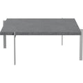 Thumbnail photo of Pk61, Granite - Coffee table - Poul Kjærholm - Grey - Metal/stone