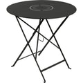 Thumbnail photo of Floréal Table Ø 77 Cm, Liquorice - Matbord Utomhus - Svart - Metall