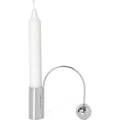 Thumbnail photo of Balance Candle Holder - Lysestage - Chrome - B12,5 D4,2 H9 Cm