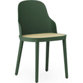 Thumbnail photo of Allez Chair in Moulded Wicker - Dining Chair - Park Green - H: 79 x L: 45 x D: 50 x Sh: 45.5 cm