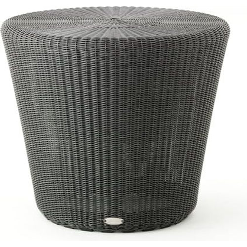 Photo of Kingston Fodskammel/sidebord - Skammel - Graphite - H38 X D46 Cm