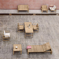 Thumbnail photo of Carl Hansen - Bk10 Untreated Teak - Outdoor dining chairs - Bodil Kjær - Wood