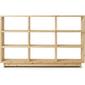 Thumbnail photo of Plank Bookcase Low - Shelving - Pine