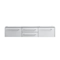 Thumbnail photo of 983 Badmodul 2 Cutouts Large L: 187 Cm - Hvid