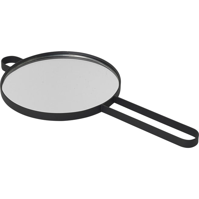 Photo of Poise Hand Mirror - Spejl - Sort - W14,5 X L28,5 X H1 Cm