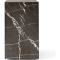 Plinth Tall Brown Grey Marble - Småbord & Sidobord - Norm Architects - Brun - Sten