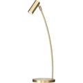 Thumbnail photo of Puck Table Lamp, Matt Brass - Table Lamps - Åke Hultgren - Gold