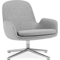 Era Lounge Chair Low Swivel Alu