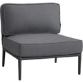 Conic Single Modul, Grey, Cane-line Softtouch - Utomhussoffor - Foersom & Hiort-lorenzen Mdd
