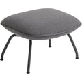Doze Ottoman, Ocean 80/anthracite Black - Beanbags - Anderssen & Voll - Grey, black - Metal/textile/foam