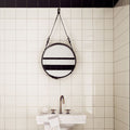 Thumbnail photo of Adnet Wall Mirror, Circular Medium