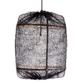 Thumbnail photo of Hanging Lamp Z5 Black Sisal Net Ø42x57cm
