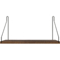 Thumbnail photo of SINGLE SHELF | DARK OAK / BLACK | D20 / W40