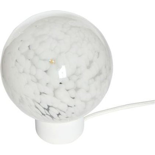 Photo of Table Lamp Glass / Metal - White